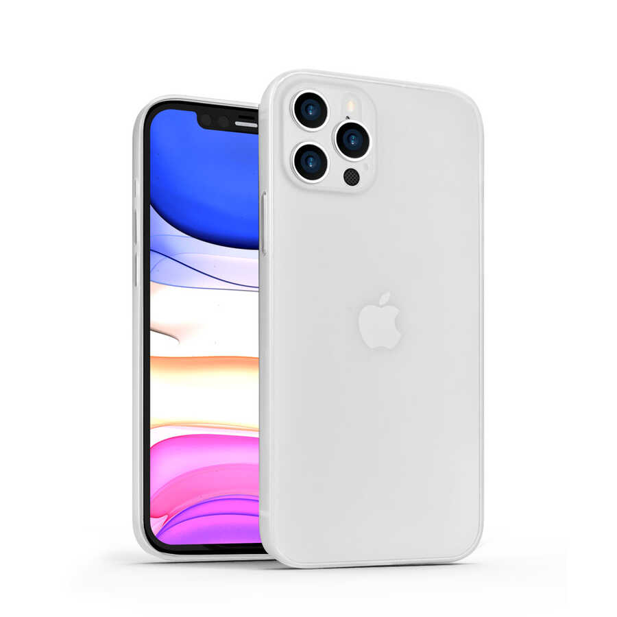 Apple iPhone 12 Pro Kılıf Wiwu Skin Nano PP Kapak - Görsel 3