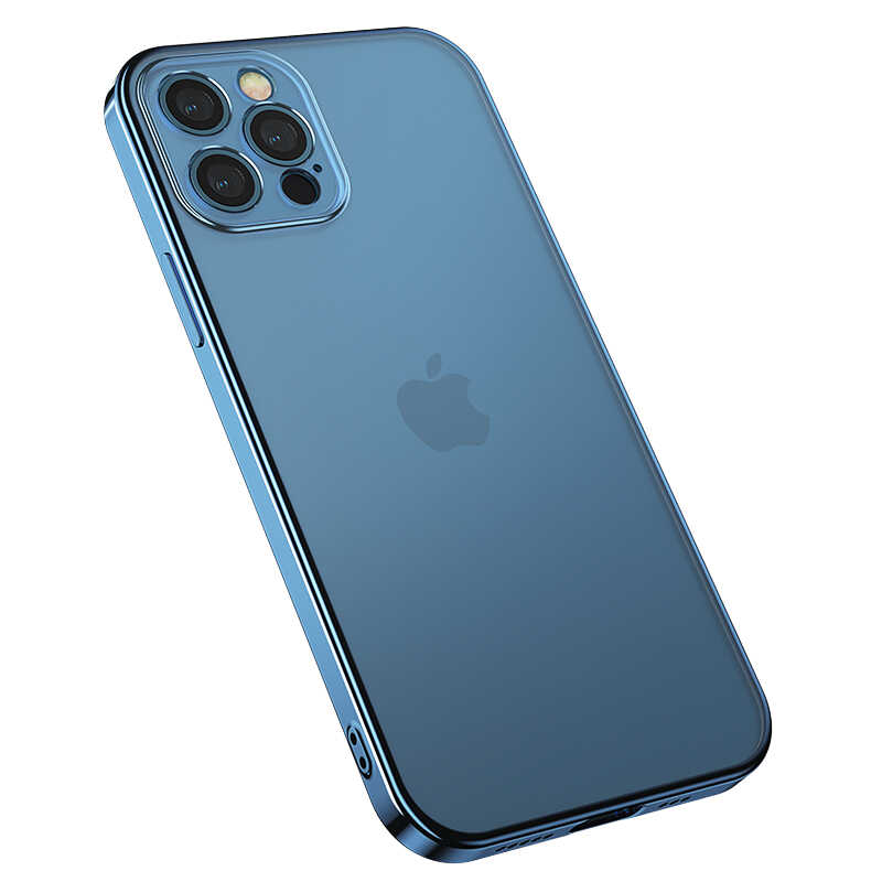 Apple iPhone 12 Pro Max Benks Matte Electroplated TPU Kapak - Görsel 2