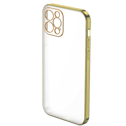 Apple iPhone 12 Pro Max Benks Matte Electroplated TPU Kapak - Görsel 6