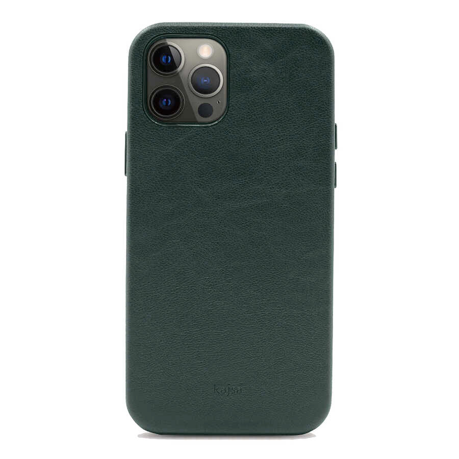 Apple iPhone 12 Pro Max Kılıf Kajsa Crazy Horse Kapak - Görsel 3