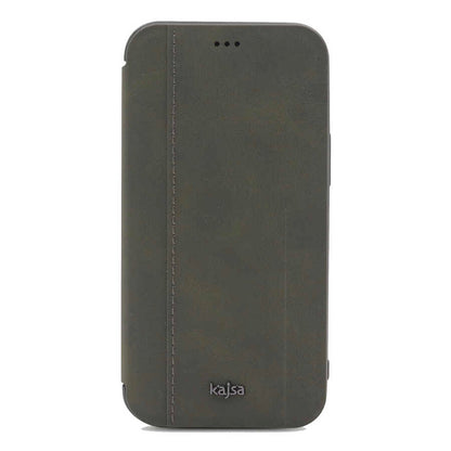 Apple iPhone 12 Pro Max Kılıf Kajsa Dale Serisi Parallel PU Folio Kapaklı Kılıf - Görsel 6