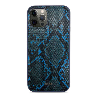 Apple iPhone 12 Pro Max Kılıf Kajsa Glamorous Serisi Snake Pattern Kapak - Görsel 2