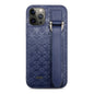 Apple iPhone 12 Pro Max Kılıf Kajsa Neo Clasic Serisi Mono K Strap Kapak