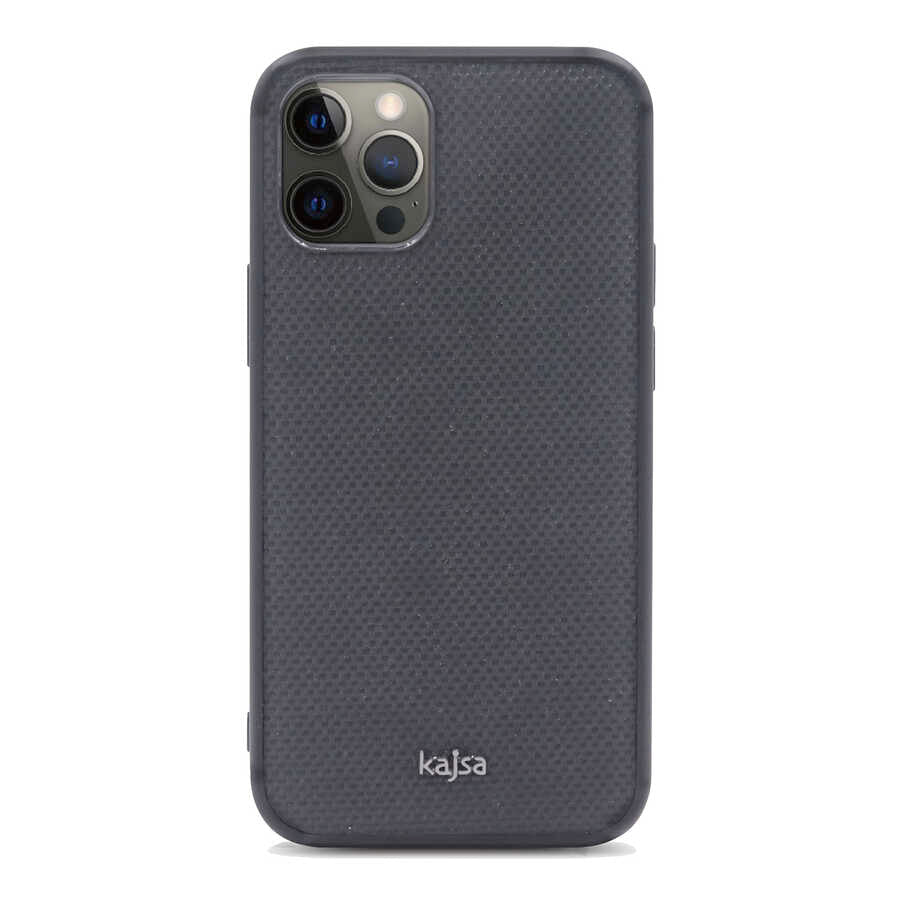 Apple iPhone 12 Pro Max Kılıf Kajsa Preppie Serisi Dark Kapak - Görsel 2