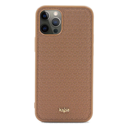 Apple iPhone 12 Pro Max Kılıf Kajsa Splendid Serisi 3D Leaf Kapak - Görsel 6