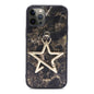 Apple iPhone 12 Pro Max Kılıf Kajsa Starry Serisi Marble Kapak