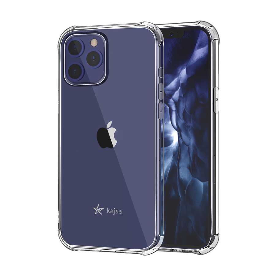 Apple iPhone 12 Pro Max Kılıf Kajsa Transparent Kapak - Görsel 3