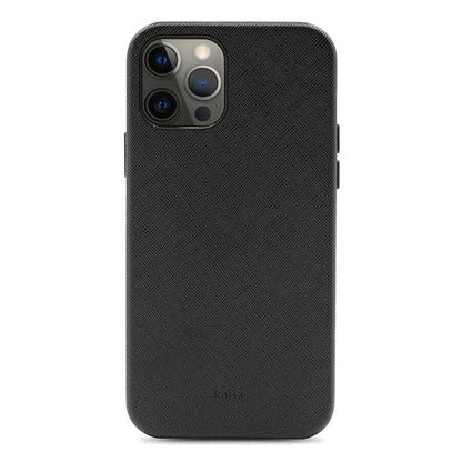 Apple iPhone 12 Pro Max Kılıf Kajsa Woven Kapak - Görsel 4