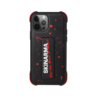 Apple iPhone 12 Pro Max Kılıf SkinArma Standlı Deri Görünümlü Funsha Kapak - Görsel 3