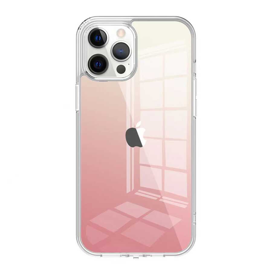 Apple iPhone 12 Pro Max Kılıf Wiwu Chameleon Glass Kapak - Görsel 3