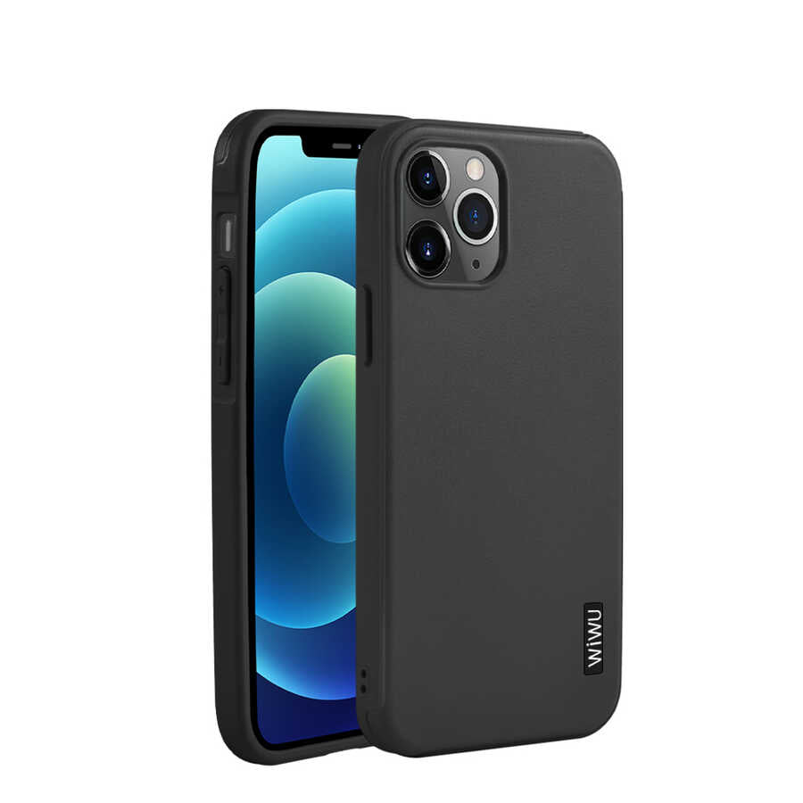 Apple iPhone 12 Pro Max Kılıf Wiwu Sand Stone Kapak - Görsel 2