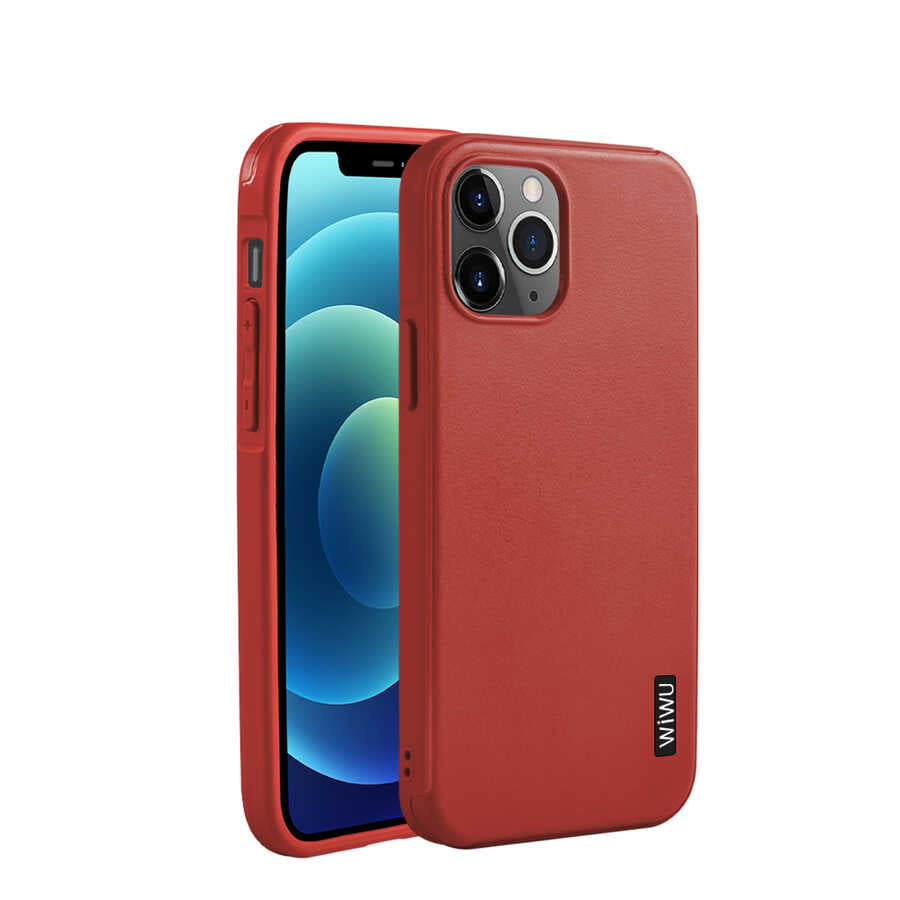 Apple iPhone 12 Pro Max Kılıf Wiwu Sand Stone Kapak - Görsel 4