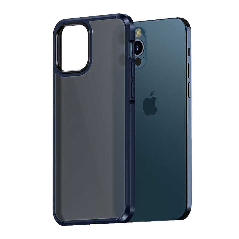 Apple iPhone 12 Pro Max Kılıf Wlons H-Bom Kapak - Görsel 2