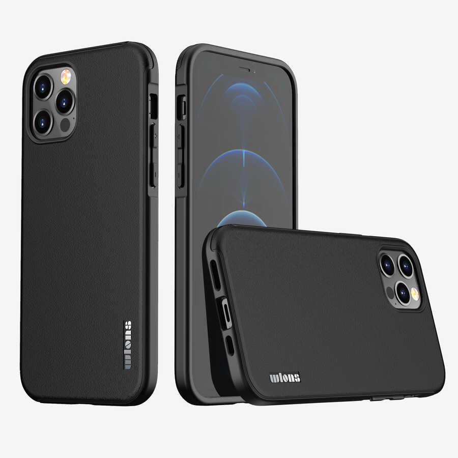Apple iPhone 12 Pro Max Kılıf Wlons Hill Kapak - Görsel 2