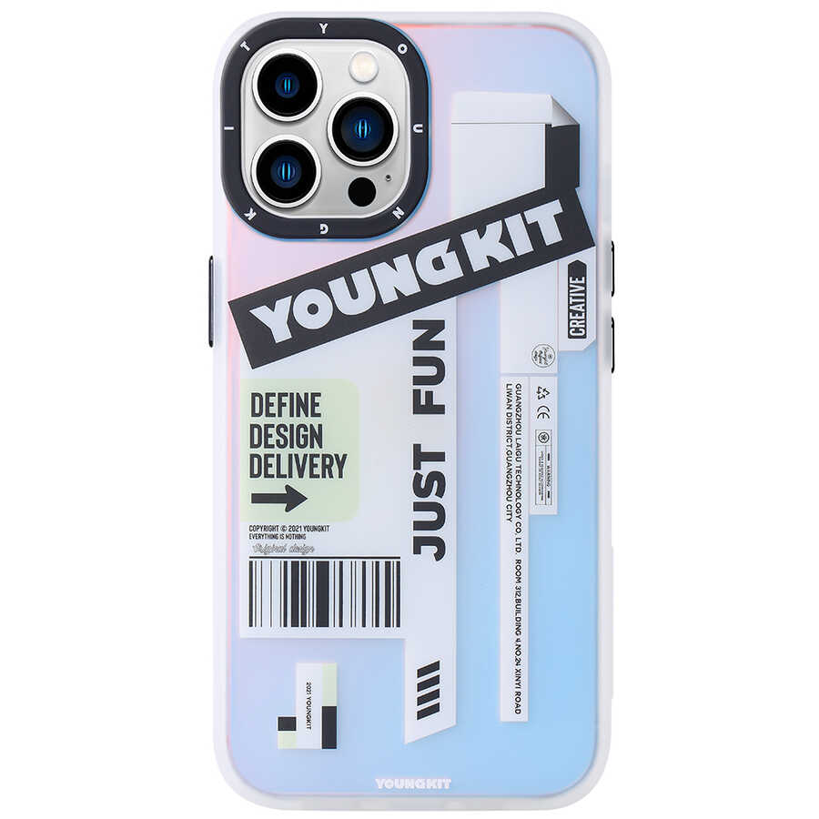 Apple iPhone 12 Pro Max Kılıf YoungKit Fashion Culture Time Serisi Kapak - Görsel 2
