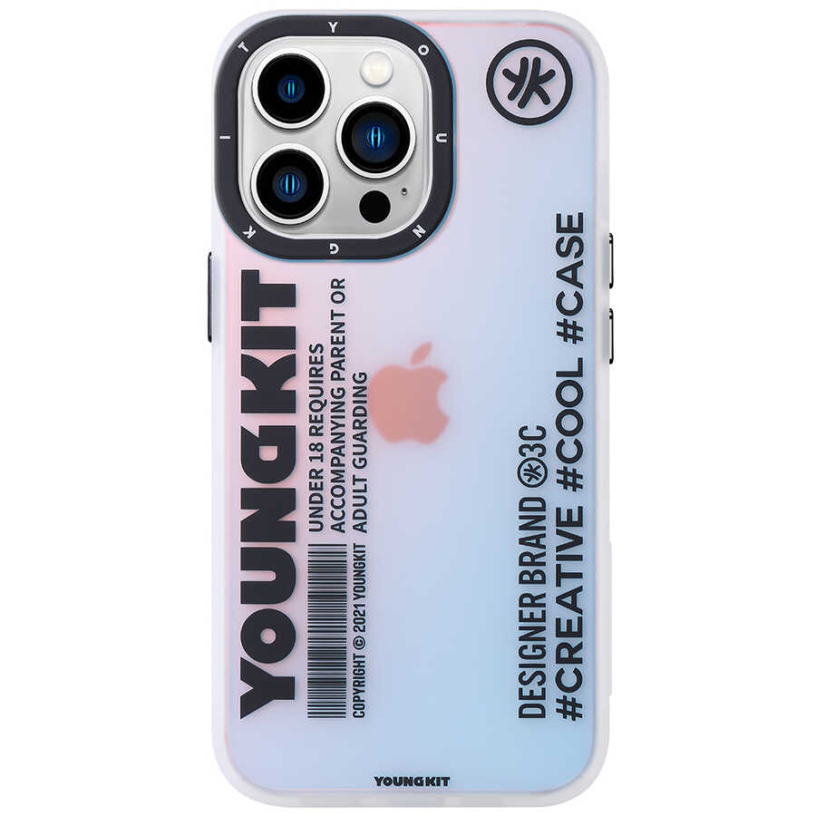 Apple iPhone 12 Pro Max Kılıf YoungKit Fashion Culture Time Serisi Kapak - Görsel 5