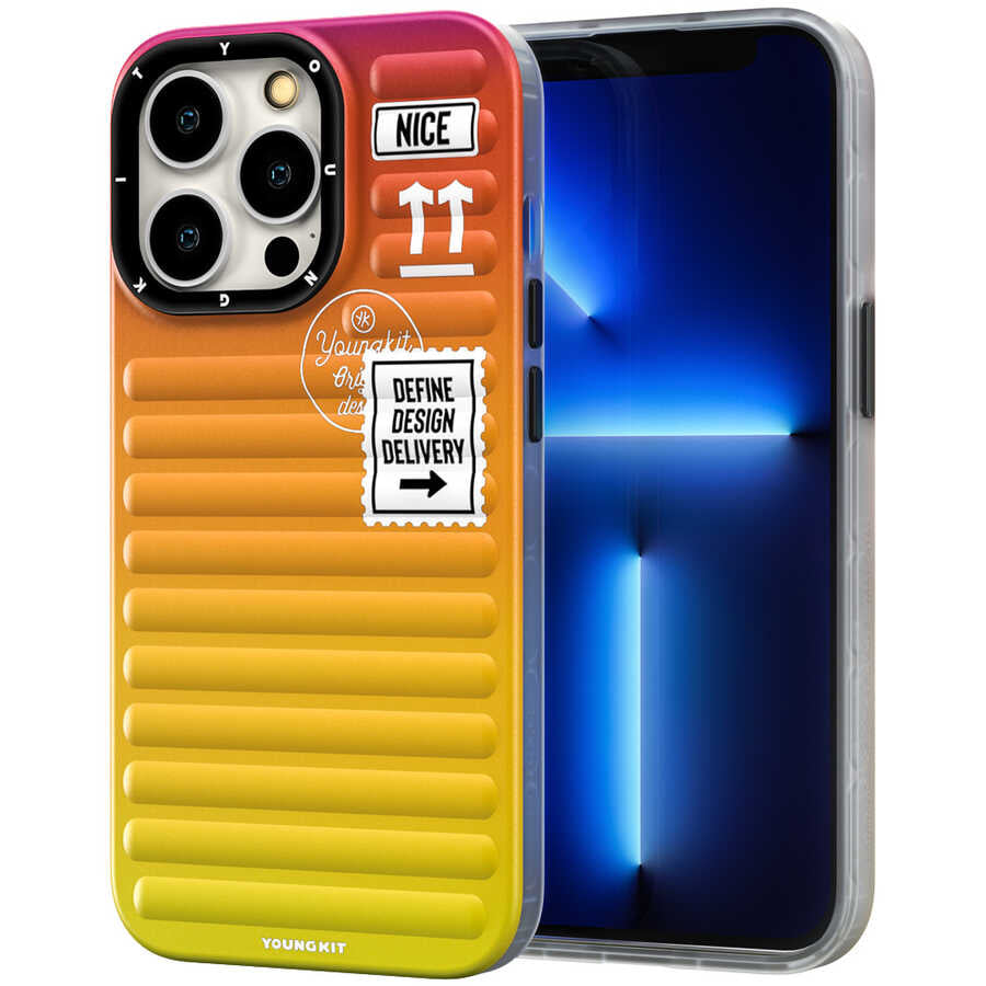 Apple iPhone 12 Pro Max Kılıf YoungKit The Secret Color Serisi Kapak - Görsel 4