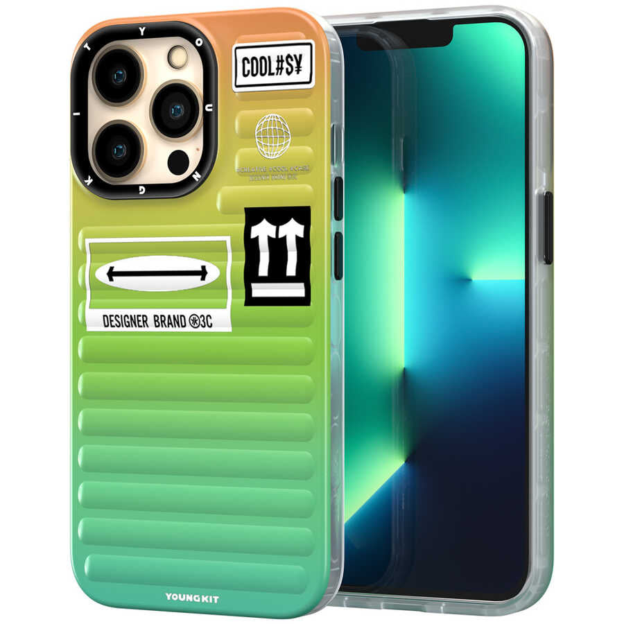 Apple iPhone 12 Pro Max Kılıf YoungKit The Secret Color Serisi Kapak - Görsel 2