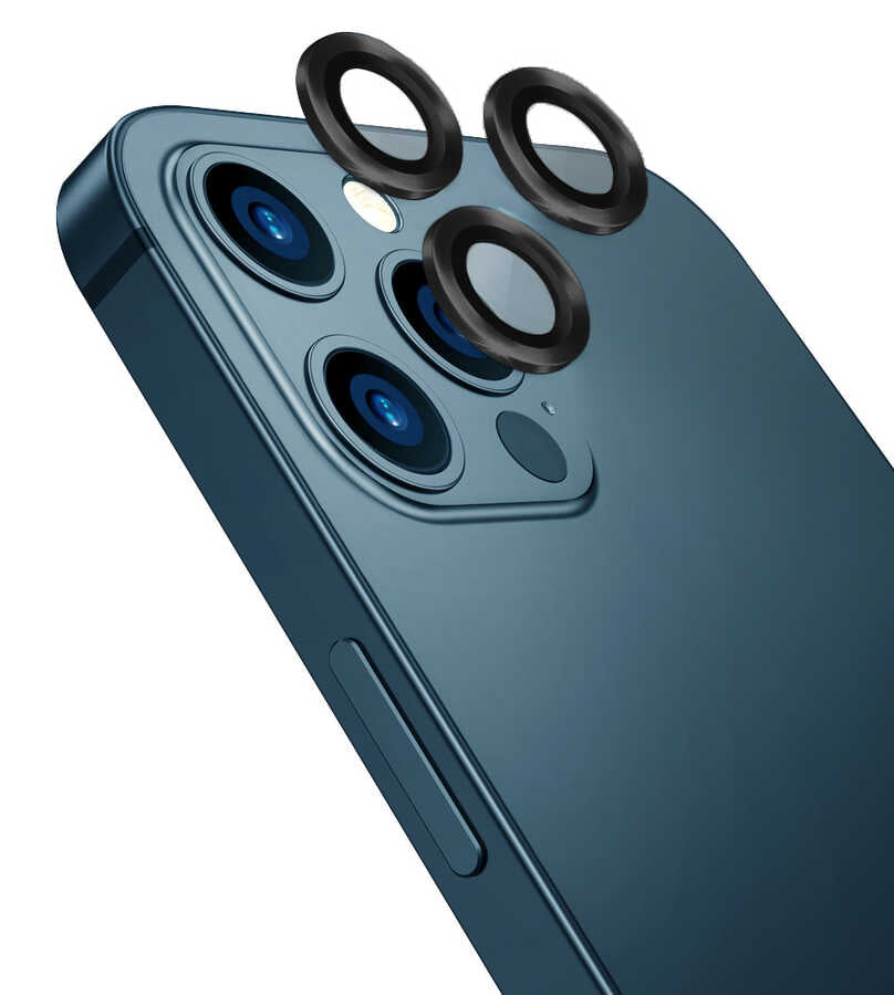 Apple iPhone 12 Pro Max Wiwu Lens Guard - Görsel 2