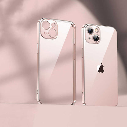 Apple iPhone 13 Benks Matte Electroplated TPU Kapak - Görsel 4