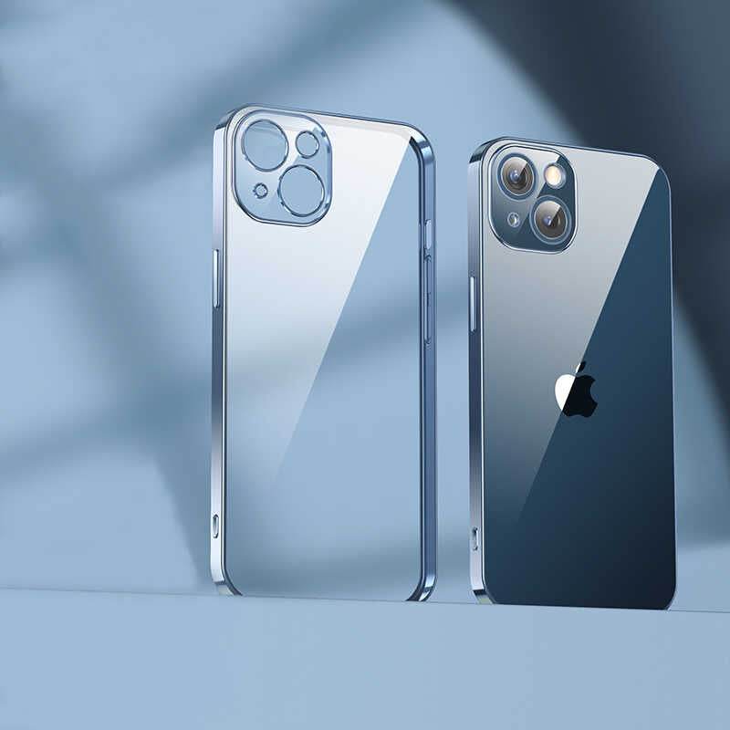 Apple iPhone 13 Benks Matte Electroplated TPU Kapak - Görsel 5