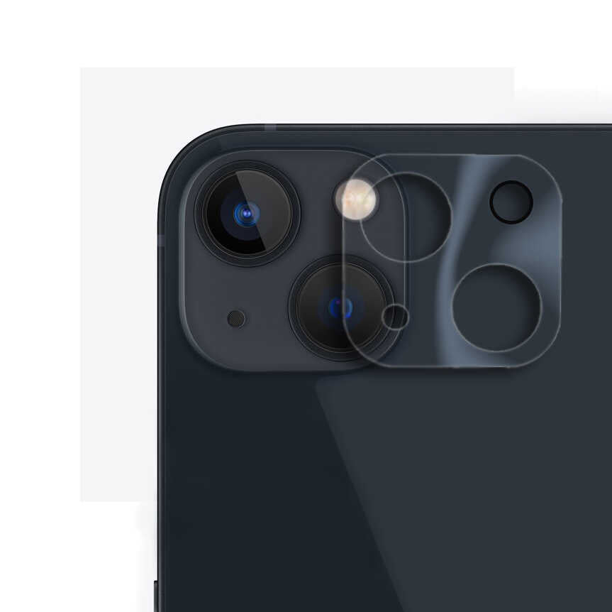 Apple iPhone 13 Go Des Lens Shield Kamera Lens Koruyucu - Görsel 2