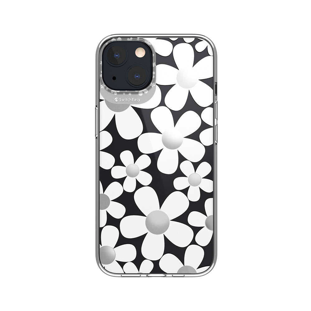Apple iPhone 13 Kılıf Çift IMD Baskılı Lisanslı Switcheasy Artist Fleur Kapak - Görsel 2