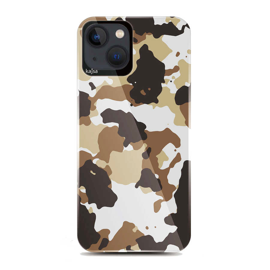 Apple iPhone 13 Kılıf Kajsa Camo Kapak - Görsel 4