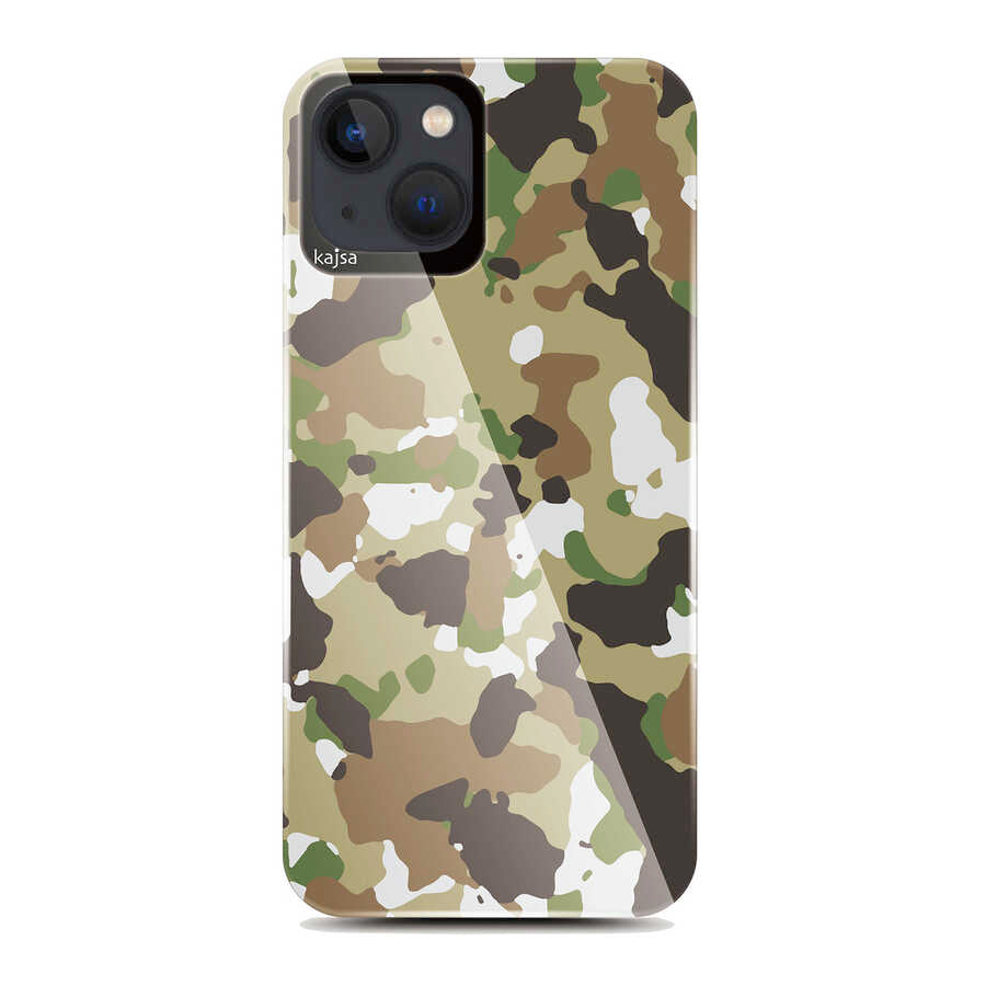 Apple iPhone 13 Kılıf Kajsa Camo Kapak - Görsel 5