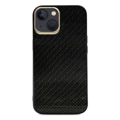 Apple iPhone 13 Kılıf Kajsa Carbon Fiber Collection Arka Kapak - Görsel 2