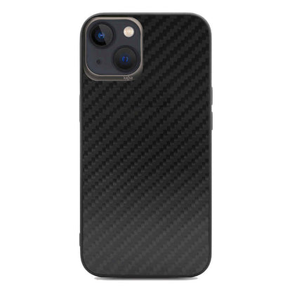 Apple iPhone 13 Kılıf Kajsa Carbon Fiber Collection Arka Kapak - Görsel 3