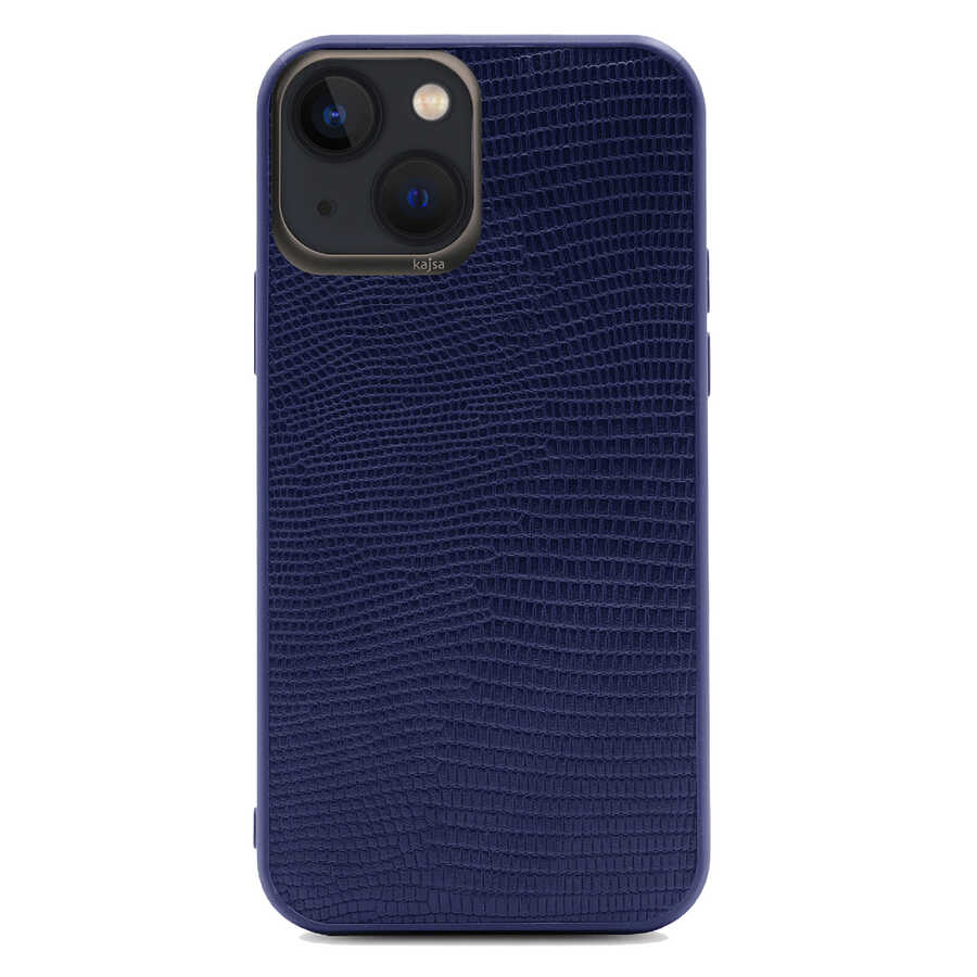 Apple iPhone 13 Kılıf Kajsa Preppie Collection Pu Deri Kapak - Görsel 2