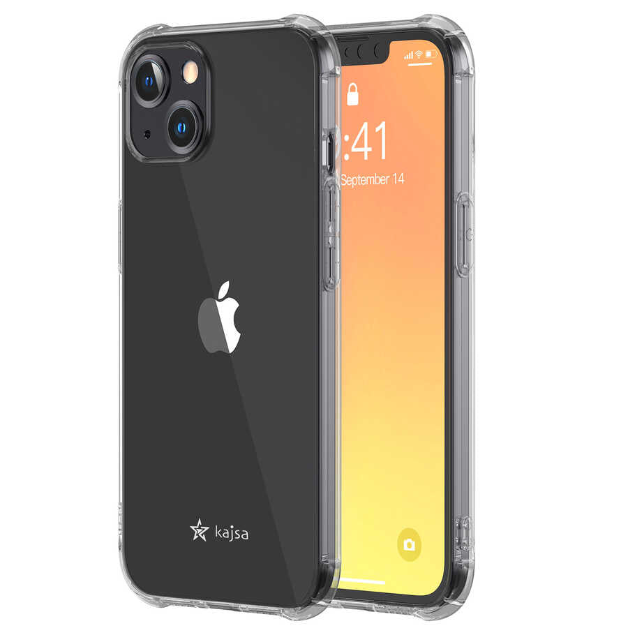 Apple iPhone 13 Kılıf Kajsa Transparent Kapak - Görsel 2