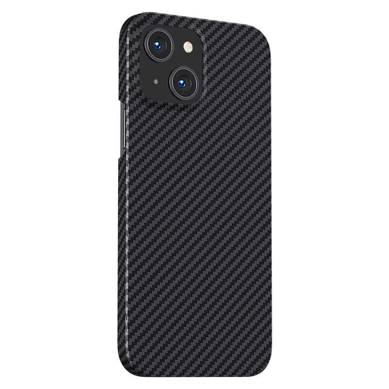 Apple iPhone 13 Kılıf M-safe Özellikli Karbon Fiber Benks Essential Kevlar Kapak - Görsel 2