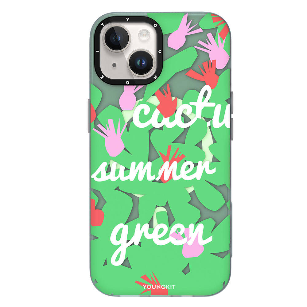 Apple iPhone 13 Kılıf M-safe Şarj Özellikli Yaz Meyvesi Desenli Youngkit Fruity Flavour Serisi Kapak - Görsel 4