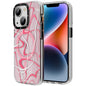 Apple iPhone 13 Kılıf M-safe Şarj Özellikli Youngkit Water-Ink Serisi Kapak