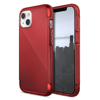 Apple iPhone 13 Kılıf Raptic Air Serisi Airbag Tasarımlı Metal Köşelikli Şeffaf Kapak - Görsel 5