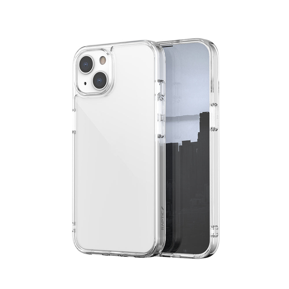 Apple iPhone 13 Kılıf Raptic Glass Plus Serisi Şeffaf Kapak - Görsel 2