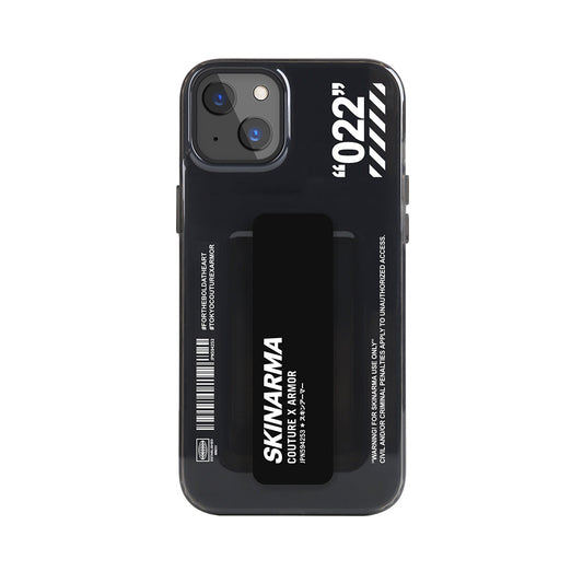 Apple iPhone 13 Kılıf Skinarma Şeffaf Desenli Kaze Kapak