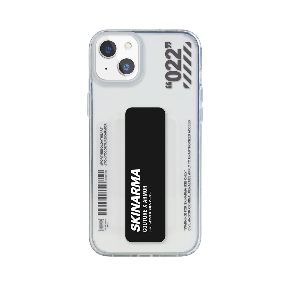 Apple iPhone 13 Kılıf Skinarma Şeffaf Desenli Kaze Kapak - Görsel 3