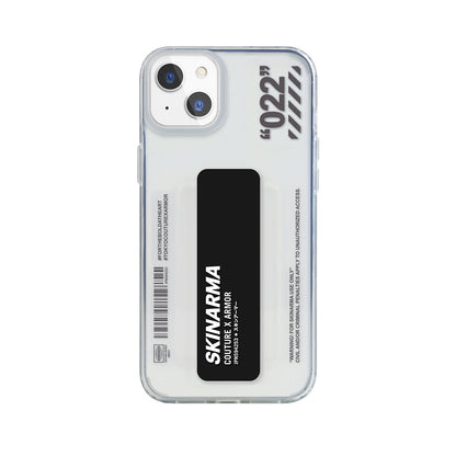 Apple iPhone 13 Kılıf Skinarma Şeffaf Desenli Kaze Kapak - Görsel 3