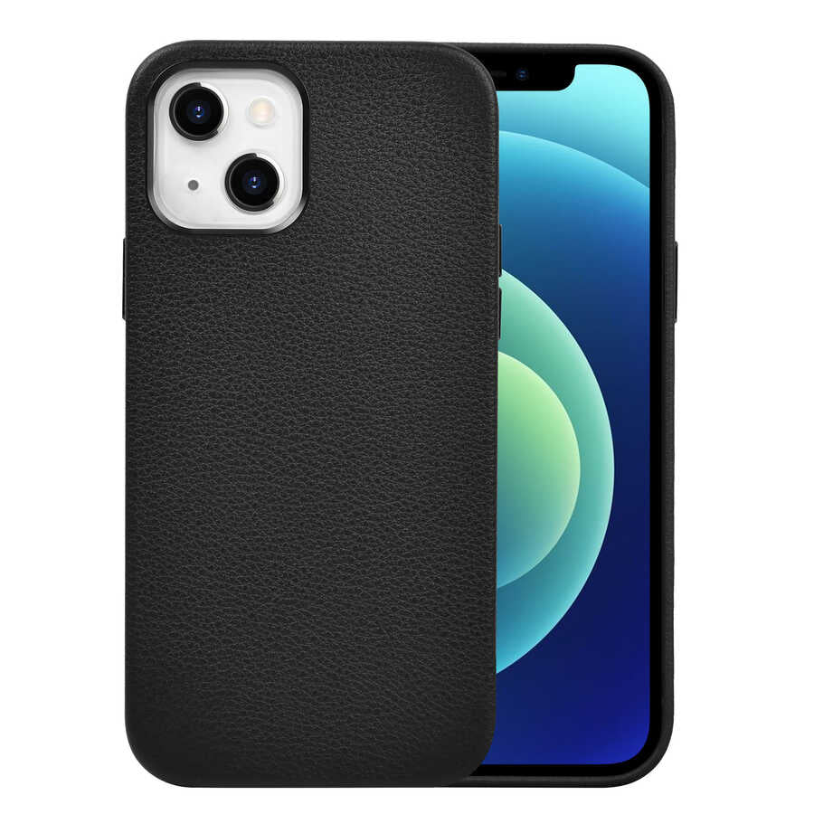 Apple iPhone 13 Kılıf Wiwu Calfskin Kapak - Görsel 2