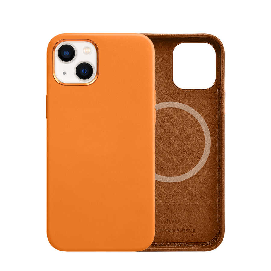 Apple iPhone 13 Kılıf Wiwu M-safe Magnetic Kapak - Görsel 4