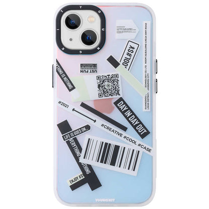 Apple iPhone 13 Kılıf YoungKit Fashion Culture Time Serisi Kapak - Görsel 3