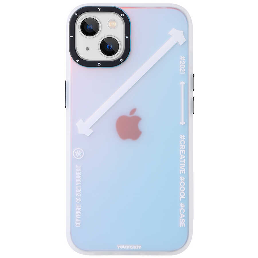 Apple iPhone 13 Kılıf YoungKit Fashion Culture Time Serisi Kapak - Görsel 4