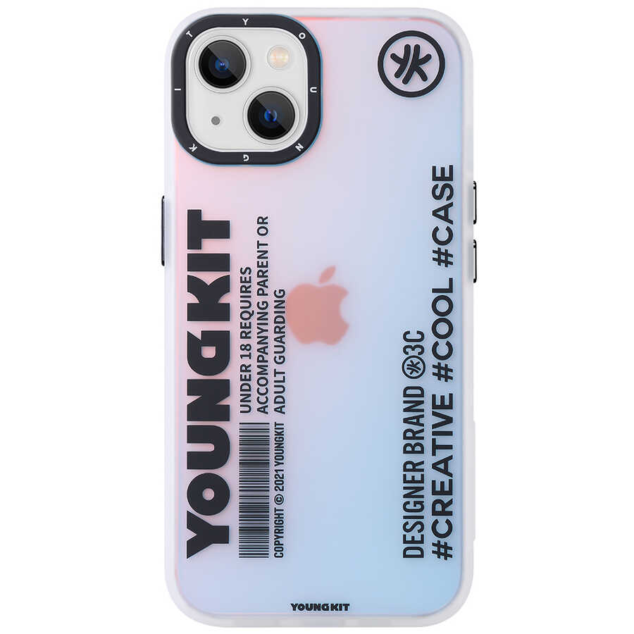 Apple iPhone 13 Kılıf YoungKit Fashion Culture Time Serisi Kapak - Görsel 5