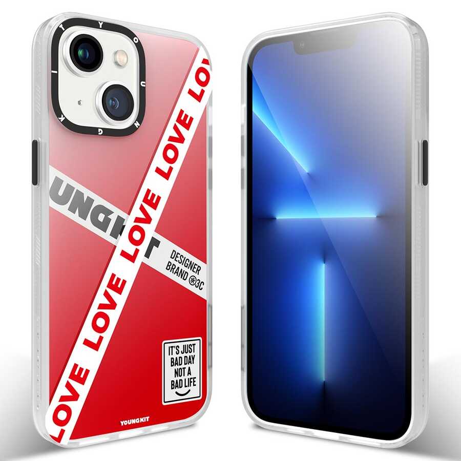 Apple iPhone 13 Kılıf YoungKit Holiday Serisi Kapak - Görsel 3