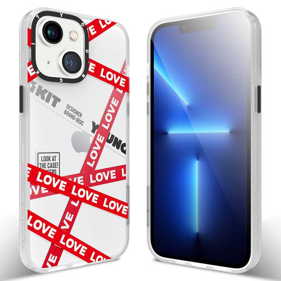 Apple iPhone 13 Kılıf YoungKit Holiday Serisi Kapak - Görsel 4