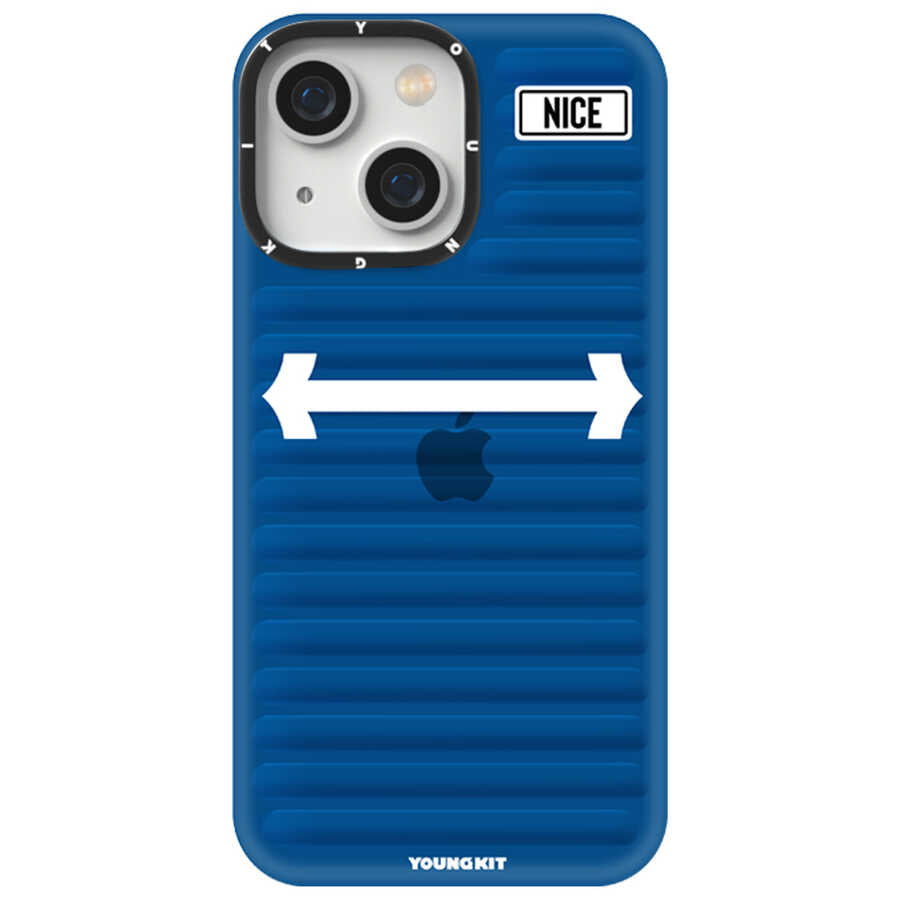 Apple iPhone 13 Kılıf YoungKit Luggage FireFly Serisi Kapak - Görsel 2