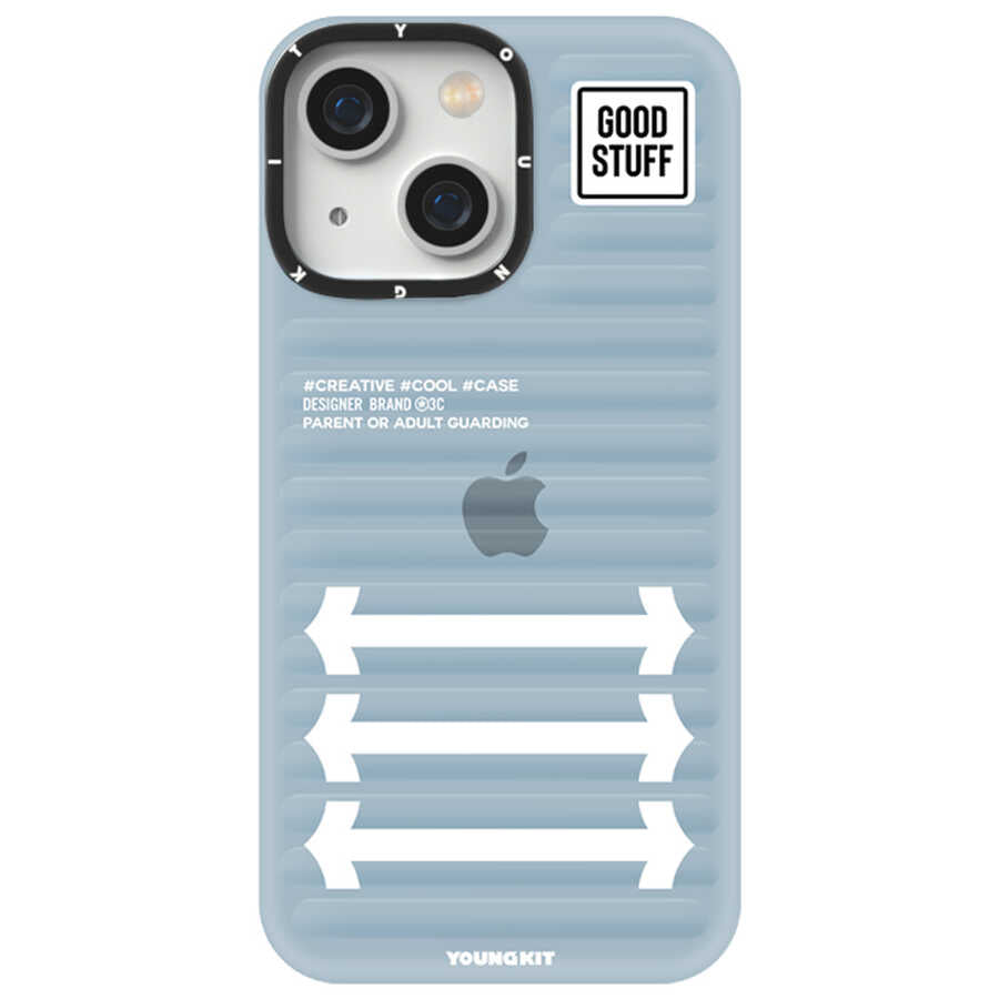 Apple iPhone 13 Kılıf YoungKit Luggage FireFly Serisi Kapak - Görsel 3